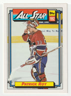 Patrick Roy - Montreal Canadiens - All-Star Team (NHL Hockey Card) 1992-93 Topps # 263 Mint