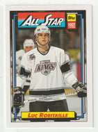 Luc Robitaille - Los Angeles Kings - All-Star Team (NHL Hockey Card) 1992-93 Topps # 266 Mint