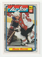 Mark Recchi - Philadelphia Flyers - All-Star Team (NHL Hockey Card) 1992-93 Topps # 267 Mint