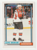 Steve Duchesne - Quebec Nordiques (NHL Hockey Card) 1992-93 Topps # 271 Mint