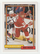 Yves Racine - Detroit Red Wings (NHL Hockey Card) 1992-93 Topps # 277 Mint