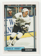 Charlie Huddy - Los Angeles Kings (NHL Hockey Card) 1992-93 Topps # 279 Mint