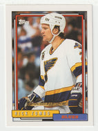 Rick Zombo - St. Louis Blues (NHL Hockey Card) 1992-93 Topps # 288 Mint