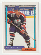 Martin Gelinas - Edmonton Oilers (NHL Hockey Card) 1992-93 Topps # 292 Mint