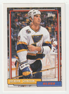 Brendan Shanahan - St. Louis Blues (NHL Hockey Card) 1992-93 Topps # 295 Mint