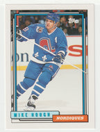 Mike Hough - Quebec Nordiques (NHL Hockey Card) 1992-93 Topps # 297 Mint