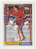 Rollie Melanson - Montreal Canadiens (NHL Hockey Card) 1992-93 Topps # 298 Mint