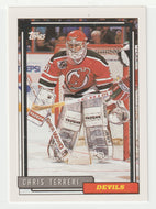 Chris Terreri - New Jersey Devils (NHL Hockey Card) 1992-93 Topps # 303 Mint