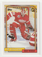 Tim Cheveldae - Detroit Red Wings (NHL Hockey Card) 1992-93 Topps # 310 Mint