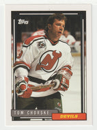 Tom Chorske - New Jersey Devils (NHL Hockey Card) 1992-93 Topps # 313 Mint