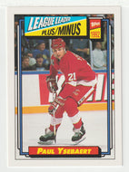 Paul Ysebaert - Detroit Red Wings - League Leaders (NHL Hockey Card) 1992-93 Topps # 314 Mint