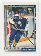 Peter Zezel - Toronto Maple Leafs (NHL Hockey Card) 1992-93 Topps # 319 Mint