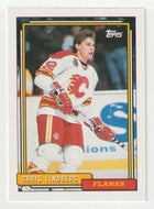 Chris Lindberg - Calgary Flames (NHL Hockey Card) 1992-93 Topps # 320 Mint