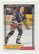 Adam Graves - New York Rangers (NHL Hockey Card) 1992-93 Topps # 329 Mint