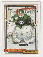 Peter Sidorkiewicz - Ottawa Senators (NHL Hockey Card) 1992-93 Topps # 332 Mint