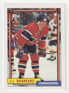 J.J. Daigneault - Montreal Canadiens (NHL Hockey Card) 1992-93 Topps # 334 Mint