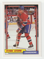 Sylvain Lefebvre - Montreal Canadiens (NHL Hockey Card) 1992-93 Topps # 341 Mint