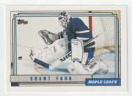 Grant Fuhr - Toronto Maple Leafs (NHL Hockey Card) 1992-93 Topps # 350 Mint