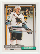 Johan Garpenlov - San Jose Sharks (NHL Hockey Card) 1992-93 Topps # 359 Mint