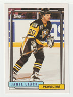 Jamie Leach - Pittsburgh Penguins (NHL Hockey Card) 1992-93 Topps # 362 Mint