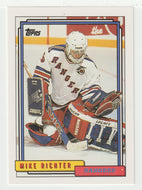 Mike Richter - New York Rangers (NHL Hockey Card) 1992-93 Topps # 367 Mint