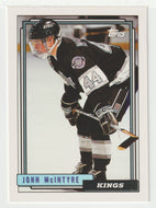 John McIntyre - Los Angeles Kings (NHL Hockey Card) 1992-93 Topps # 369 Mint