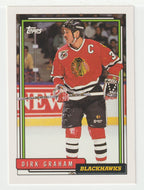Dirk Graham - Chicago Blackhawks (NHL Hockey Card) 1992-93 Topps # 376 Mint