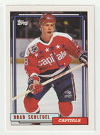 Brad Schlegel - Washington Capitals (NHL Hockey Card) 1992-93 Topps # 377 Mint