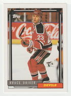 Bruce Driver - New Jersey Devils (NHL Hockey Card) 1992-93 Topps # 384 Mint