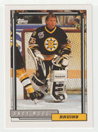 Andy Moog - Boston Bruins (NHL Hockey Card) 1992-93 Topps # 394 Mint