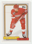 Jimmy Carson - Detroit Red Wings (NHL Hockey Card) 1992-93 Topps # 398 Mint