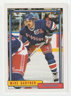 Mike Gartner - New York Rangers (NHL Hockey Card) 1992-93 Topps # 404 Mint