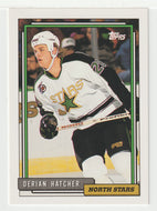 Derian Hatcher - Minnesota North Stars (NHL Hockey Card) 1992-93 Topps # 405 Mint