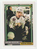 Gaetan Duchesne - Minnesota North Stars (NHL Hockey Card) 1992-93 Topps # 406 Mint