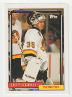 Troy Gamble - Vancouver Canucks (NHL Hockey Card) 1992-93 Topps # 412 Mint