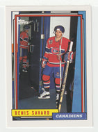 Denis Savard - Montreal Canadiens (NHL Hockey Card) 1992-93 Topps # 414 Mint