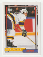 Rich Sutter - St. Louis Blues (NHL Hockey Card) 1992-93 Topps # 434 Mint