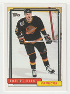 Robert Dirk - Vancouver Canucks (NHL Hockey Card) 1992-93 Topps # 437 Mint
