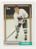 David Bruce - San Jose Sharks (NHL Hockey Card) 1992-93 Topps # 448 Mint