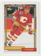 Sergei Makarov - Calgary Flames (NHL Hockey Card) 1992-93 Topps # 467 Mint