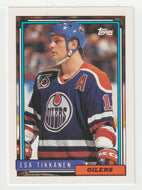 Esa Tikkanen - Edmonton Oilers (NHL Hockey Card) 1992-93 Topps # 476 Mint