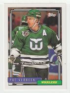 Pat Verbeek - Hartford Whalers (NHL Hockey Card) 1992-93 Topps # 493 Mint
