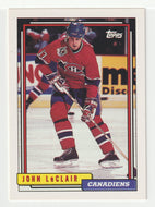 John LeClair - Montreal Canadiens (NHL Hockey Card) 1992-93 Topps # 500 Mint