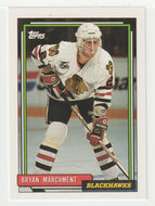 Bryan Marchment - Chicago Blackhawks (NHL Hockey Card) 1992-93 Topps # 501 Mint