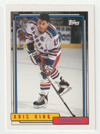 Kris King - New York Rangers (NHL Hockey Card) 1992-93 Topps # 509 Mint
