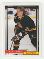 Jyrki Lumme - Vancouver Canucks (NHL Hockey Card) 1992-93 Topps # 510 Mint