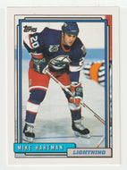 Mike Hartman - Tampa Bay Lightning (NHL Hockey Card) 1992-93 Topps # 518 Mint