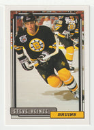 Steve Heinze - Boston Bruins (NHL Hockey Card) 1992-93 Topps # 519 Mint
