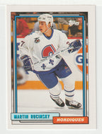 Martin Rucinsky - Quebec Nordiques (NHL Hockey Card) 1992-93 Topps # 523 Mint