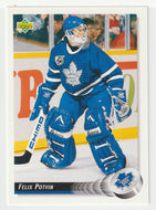 Felix Potvin - Toronto Maple Leafs (NHL Hockey Card) 1992-93 Upper Deck # 79 Mint